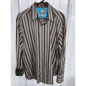 Robert Graham Large Dress Shirt Flip Cuff